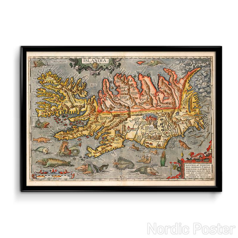 Iceland Saga Map – Icelandic Saga Interactive Map – BKMKW