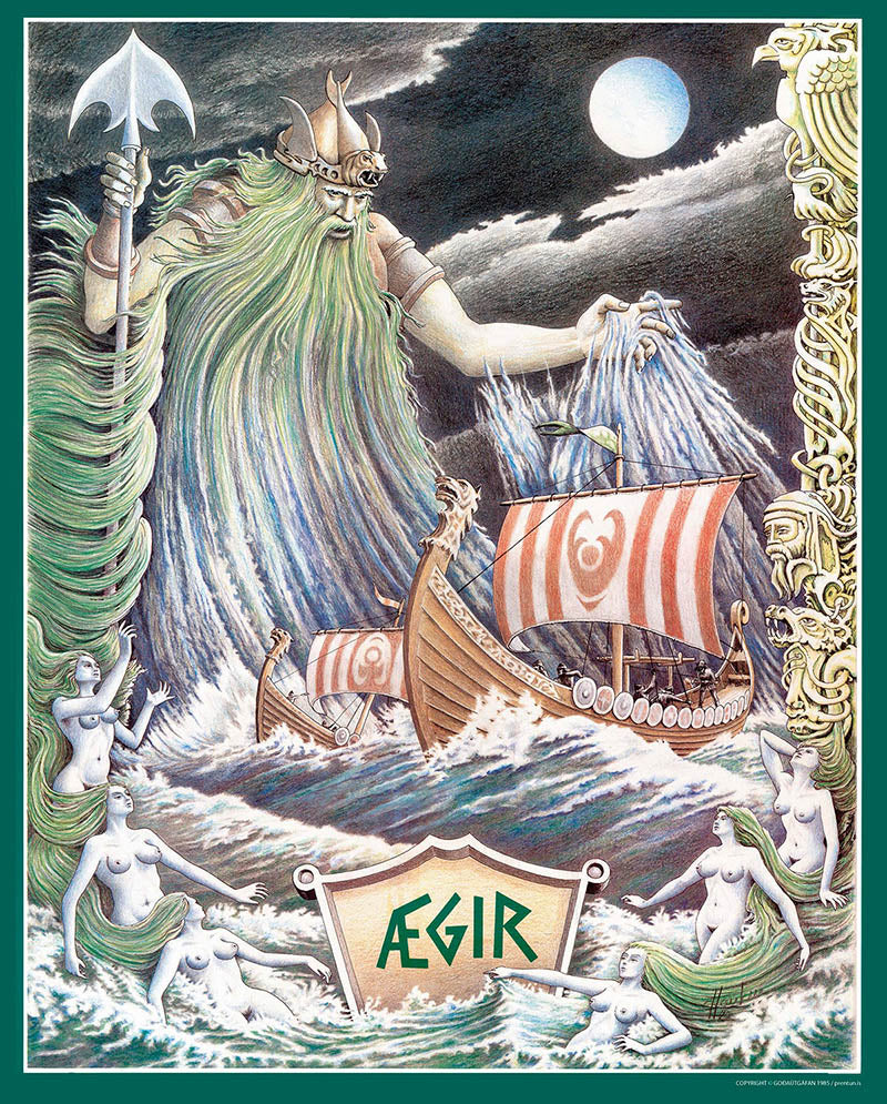 Mythological posters - Ægir